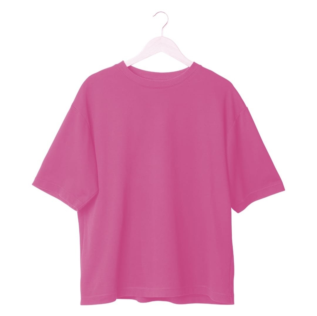 Oversize T Shirt - Pink