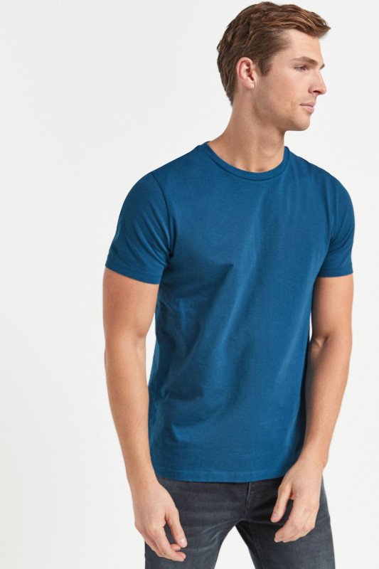 Men's Plain T-shirt -Dark Blue